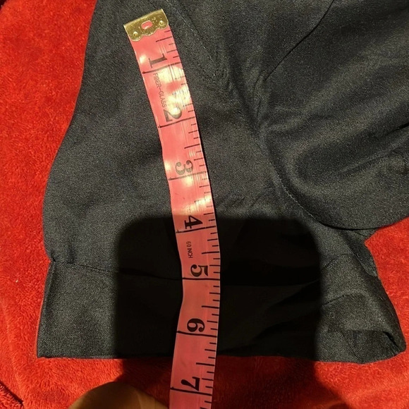 Tommy Hilfiger women’s dark  navy relaxed fit shirt blouse Sz M - Picture 10 of 16